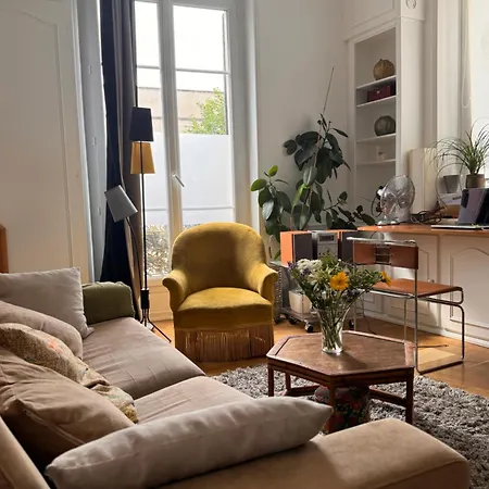 2 Pieces Et Paisible Vue Sur Jardin Apartment *